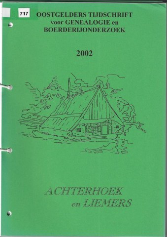 005-C-717 Oostgelders Tijdschrift voor Genealogie en Boerderijonderzoek 2002